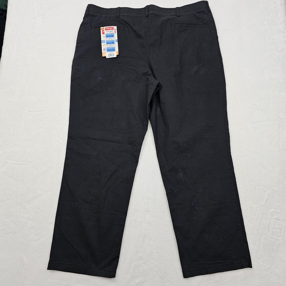 NEW Wrangler Mens 40W 30L Performance Series‎ Black Straight Fit Pants 67PSWBL - Picture 3 of 10